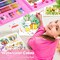 Art Supplies, 283 Pieces Drawing Set Art Kits with Trifold Easel, 2 Drawing Pads, 1 Coloring Book, Crayons, Pastels, Arts and Crafts Gifts Case for Kids Girls Boys Teens Beginners
